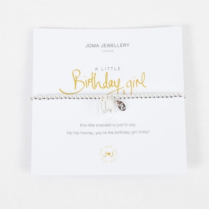 Joma Jewellery Birthday Girl Bracelet
